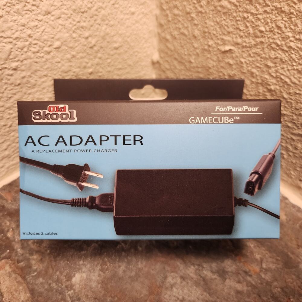 Gamecube AC Adapter (NEW) - Old Skool - Nintendo